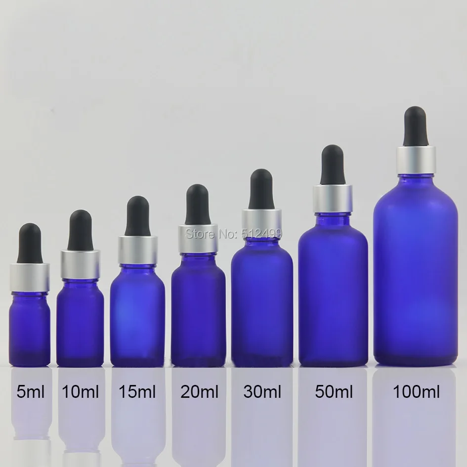 5/15/30 шт 5/10/15/20/30/50/100 мл синие эфирные масла Бутылочки для капельницы стеклянная