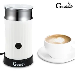 Gustino, автоматическая кофеварка капучино, электрическая машина для вспенивания молока, пенообразователь, чашка для жарки латте, Горячая Пена, теплее - изображение
