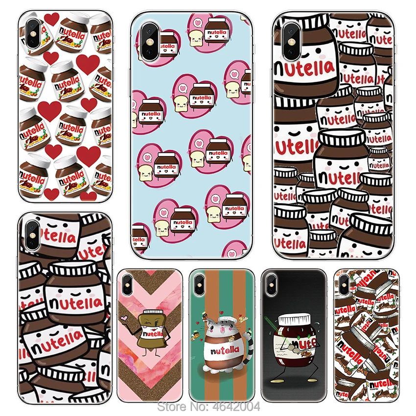 

For BQ Aquaris X X2 Pro U2 lite C E6 E5 M5 M5.5 X5 X5 V VS U plus Silicone phone Case Nutella Soft TPU back Cover