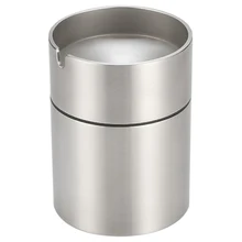 Stainless Steel Car Ashtray Smokeless Car Cigarette Ash Holder
