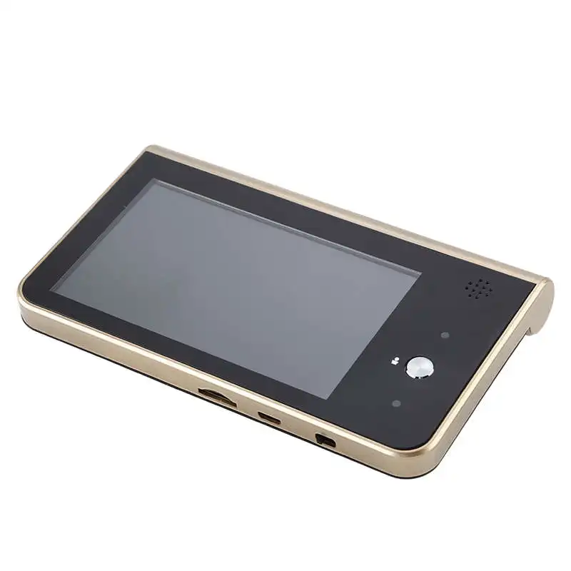  4.3 Inch Wireless Peephole Security Doorbell 720P Video Visual Intercom Night-Vision Pir Smart Wifi - 33010674907