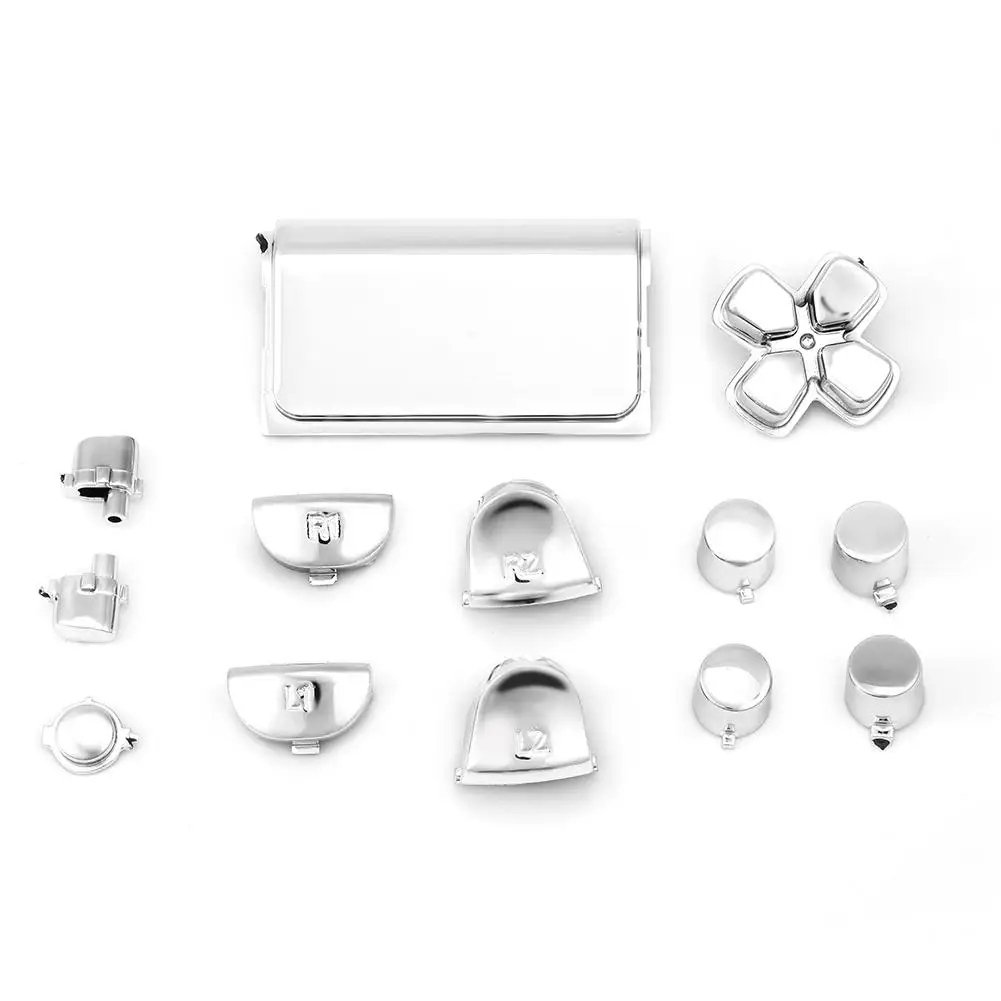 

13 Pcs Full Buttons Kit Set Replacement Accessories for the Sony PS4 Play Station 4 Game Controller