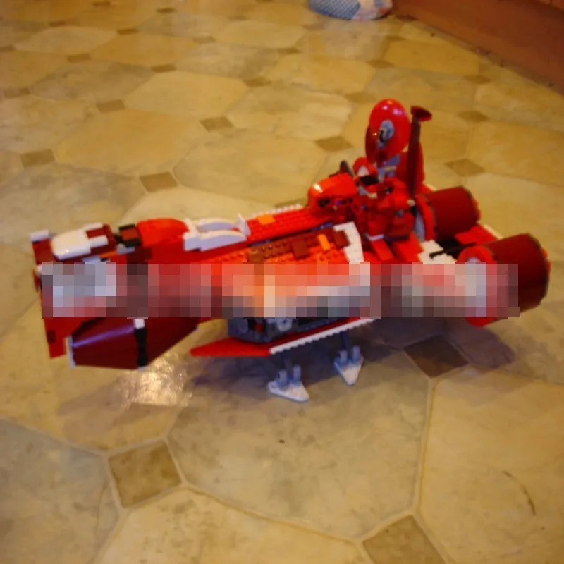 

Lepin 05070 Star Series War Republic Cruiser Assembling Spelling Insert Plastic Building Blocks Alpinia Small Grain Toys 963pcs