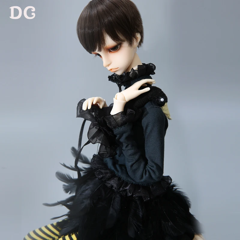 

OUENEIFS Douglas DC BJD SD Doll 1/4 Body Model Black Swan Style K-body-06