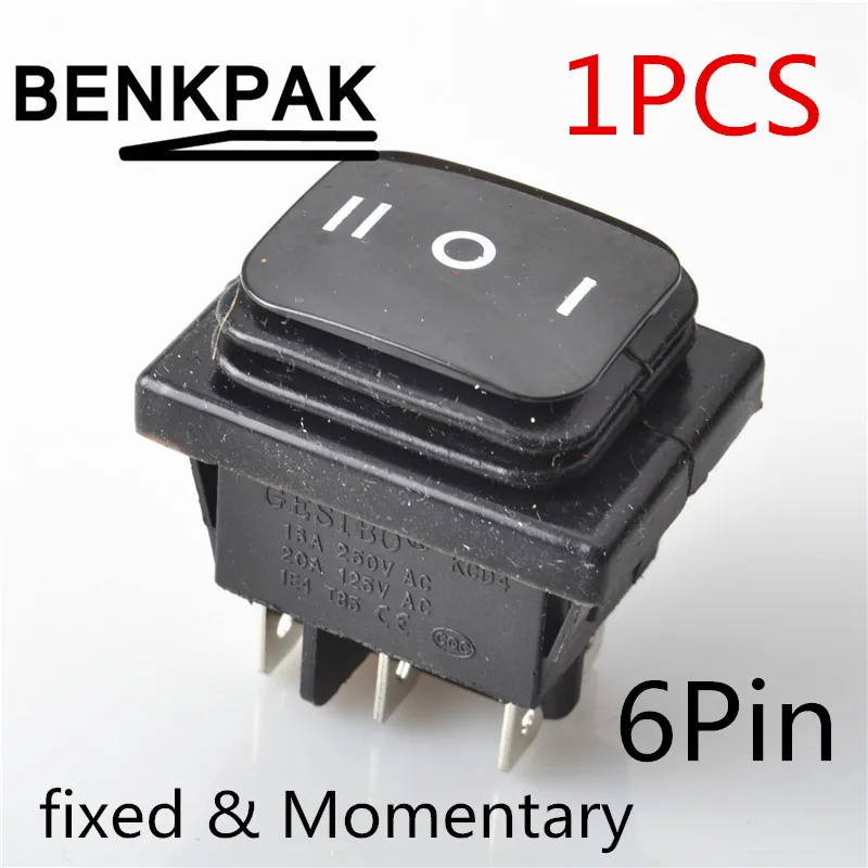 

KCD4 6 pin fixed& Momentary waterproof boat rocker switch power switch