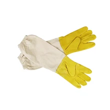 1 пара пчеловодцев предотвращают перчатки защитные рукава вентилируемые профессиональные анти пчелы для Apiculture пчеловод улей