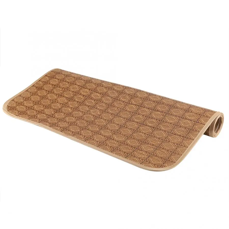 

Bed Sheet Home Textile Rattan Mat Grid Fitted Sheet Set Summer Cool Bed Cover Fitted Sheet Summer Sleeping Mats