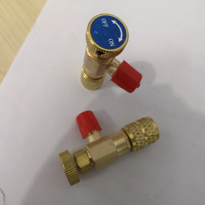 R410A зарядный шланг клапан Адаптер 1/" SAE штекер 5/16" SAE Famale кондиционирование воздуха охлаждение трубы клапан разъем