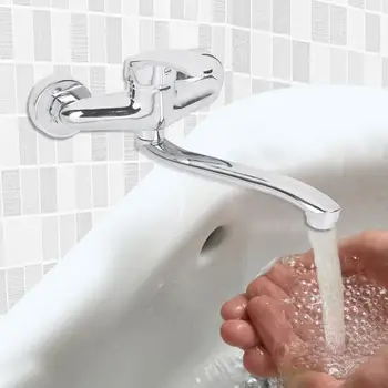 

Faucet Extenders G1/2" Brass Laundry Bathroom Washing Machine Wall Mounted Water Faucet Single Cold Tap Faucet Extenders