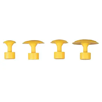 

4pcs Car Body Paintless Dent Hail Repair Tool PVC Glue Puller Tabs Remover Automobile Repair Tools Set 4 Size Car Accessaries