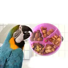 Pet Parrot вращающееся колесо для кормления укусов устойчивая игрушка-головоломка