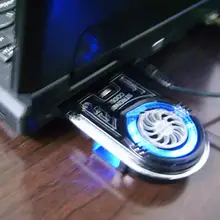 Универсальный охлаждающий вентилятор для ноутбука, охлаждающий вентилятор, рассеивающий тепло, высокопроизводительный вентилятор для быстрого охлаждения, USB, экстракт горячего воздуха