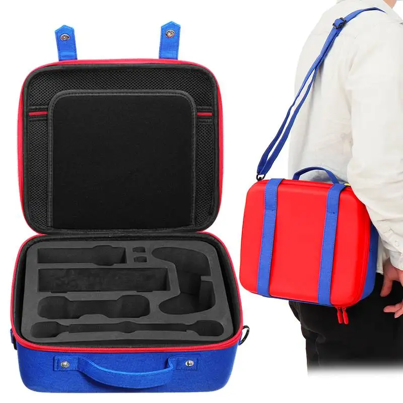 

PU Oxford Cloth Portable Storage Bag Travel Cover Case For NS Switch Storage Bag Video Game Accessories Handbag Shoulder Bags