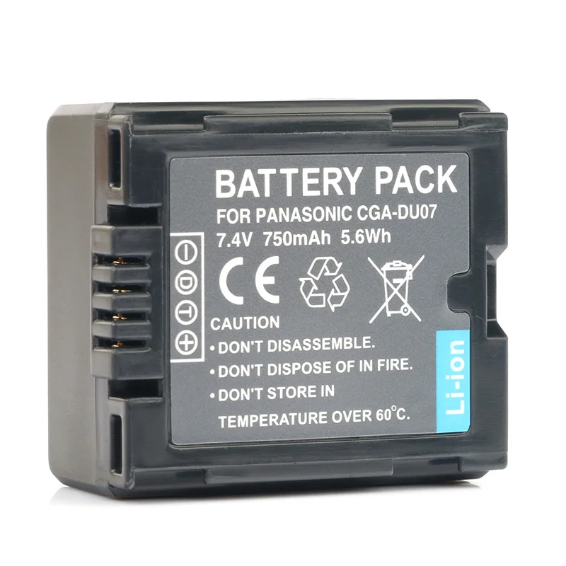 LANFULANG 2 Pack CGA CGR DU06 DU07 сменная литий ионная батарея для Panasonic искусственная