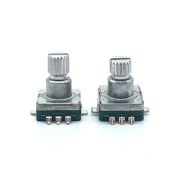 

5pcs Encoder Switch EC11 Without Push Button Turn Left or Right Reset Rotary Switch 5pin SMD Handle Length 10mm 11.5mmPlum Shaft