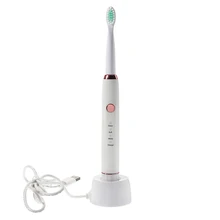 Электрическая умная зубная щетка многомодовая эффективная Вибрация длительное отбеливание белый/черный