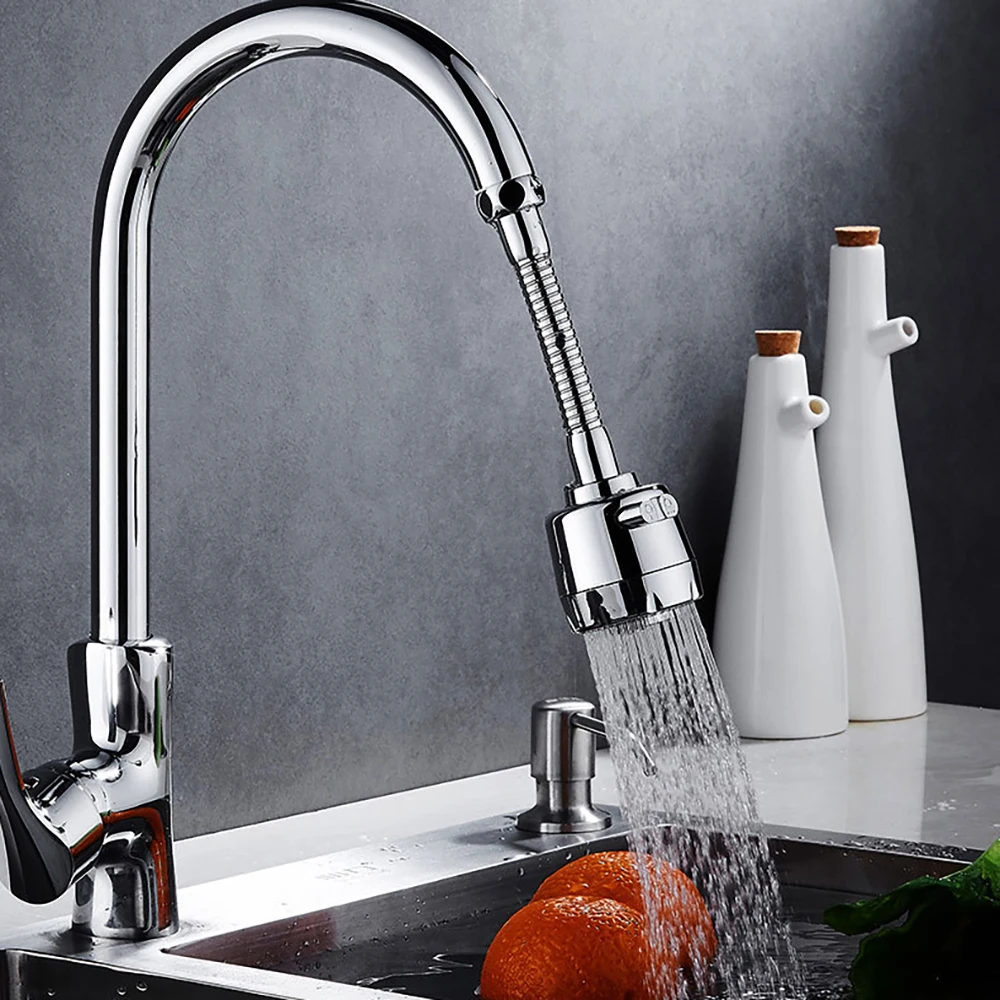 Faucet Water Saving Tap Diffuser Faucet Shower Head Connector Adapter Faucet Extender 360 Rotatable For Bathroom Kitchen