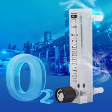 Точный расходомер воздуха LZQ-7 расходомер 1-10LPM расходомер с регулирующим клапаном для кислорода/воздуха/газа измерительный инструмент высокое качество