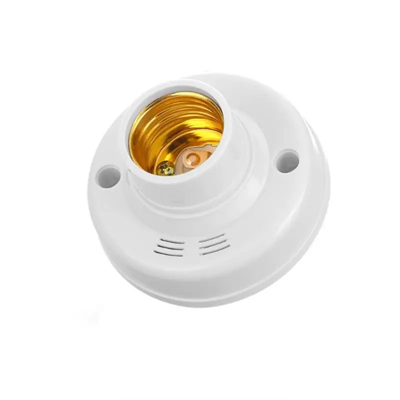 

AC 180-240V E27 Sound Voice Light Control Lamp Holder Delay Sensor Switch Screw Socket LED Bulb Base