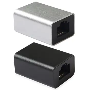 

Aluminum CAT6 Gigabit RJ45 8P8C Coupler Female to Female Network InLine Adapter for network extension transfer For laptop router