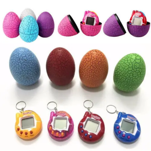 2019 новые электронные игрушки Tamagotchi 49 в 1 + яйцо динозавра лучшие рождественские