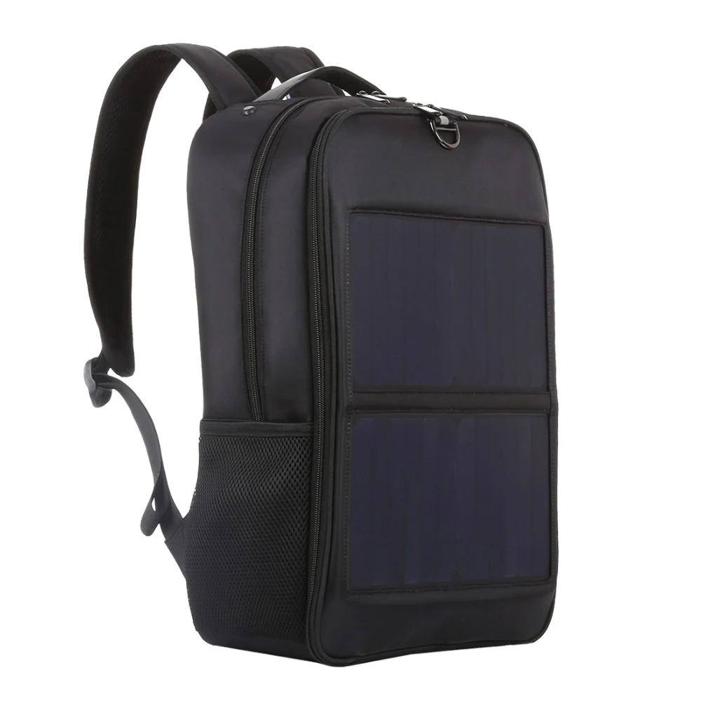 

Haweel Solar Panel Backpacks Convenience Charging Laptop Bags for Travel 14W Solar Charger With Handle and Dual USB Charging P