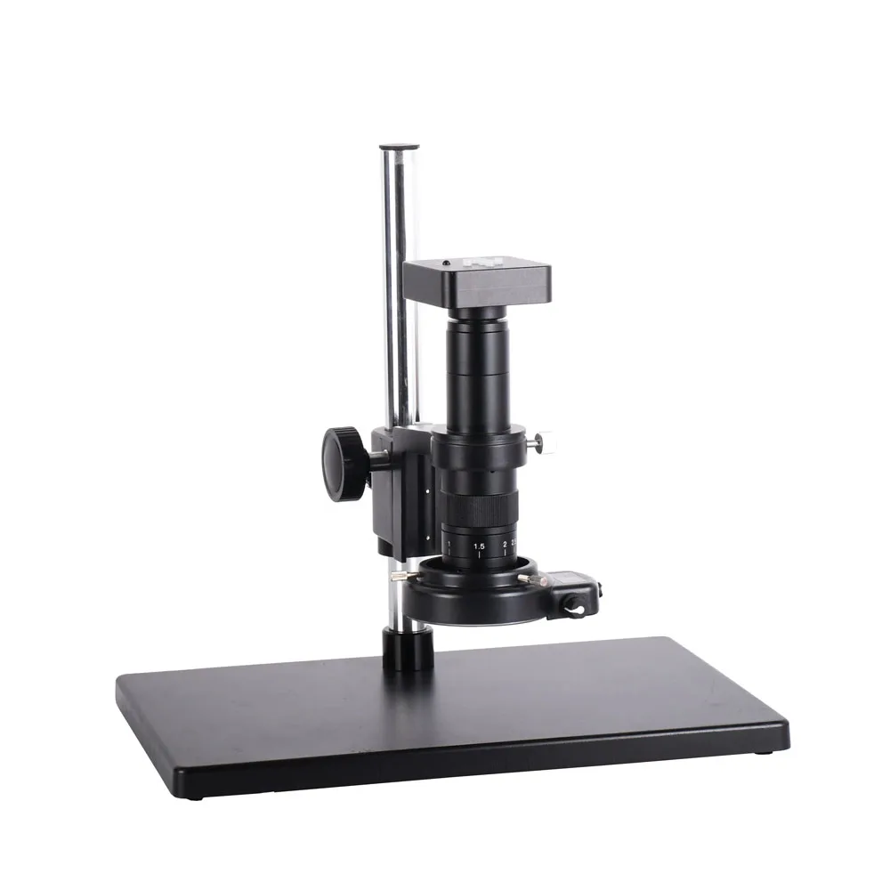 

21MP 1080P 60FPS 2K HDMI Electron Microscope Set USB Digital Industry Video Microscope Camera Set System 180X 300X C Mount Lens