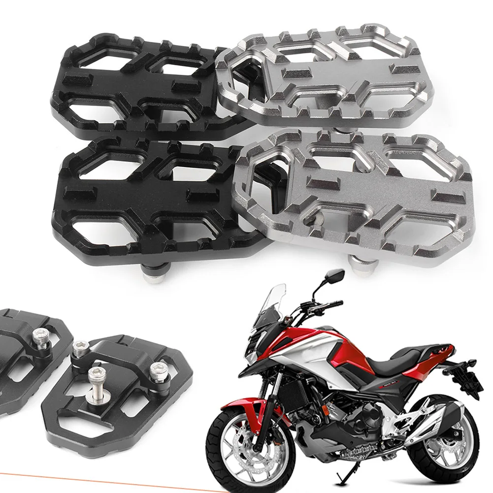 CNC Aluminum Motorbike Foot Pegs Footpegs Footrests For Honda NC700X