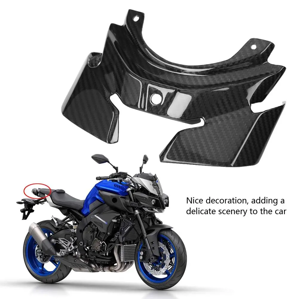 Защитный чехол на задний фонарь для Yamaha черный из углеродного волокна мотоцикла