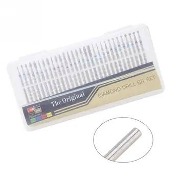 

30pcs/Set Diamond Nail Drill Bit Milling Cutter Cuticle Rotary Burr Clean Files Electric Machine Nail Art Manicure Tools