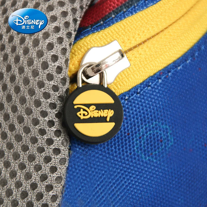 Disney Baby Backpack Toddler Anti-Lost Backpack | Mickey & Minnie Cartoon Wrist Link | Children Schoolbag Walking Leashes Bag image 5