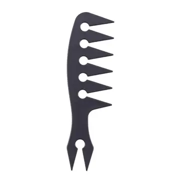 

Wide Tooth comb Pro Men Hair Comb Plastic Classic Brush Large Teeth Styling Tool 2019 new styling tool barber supplies