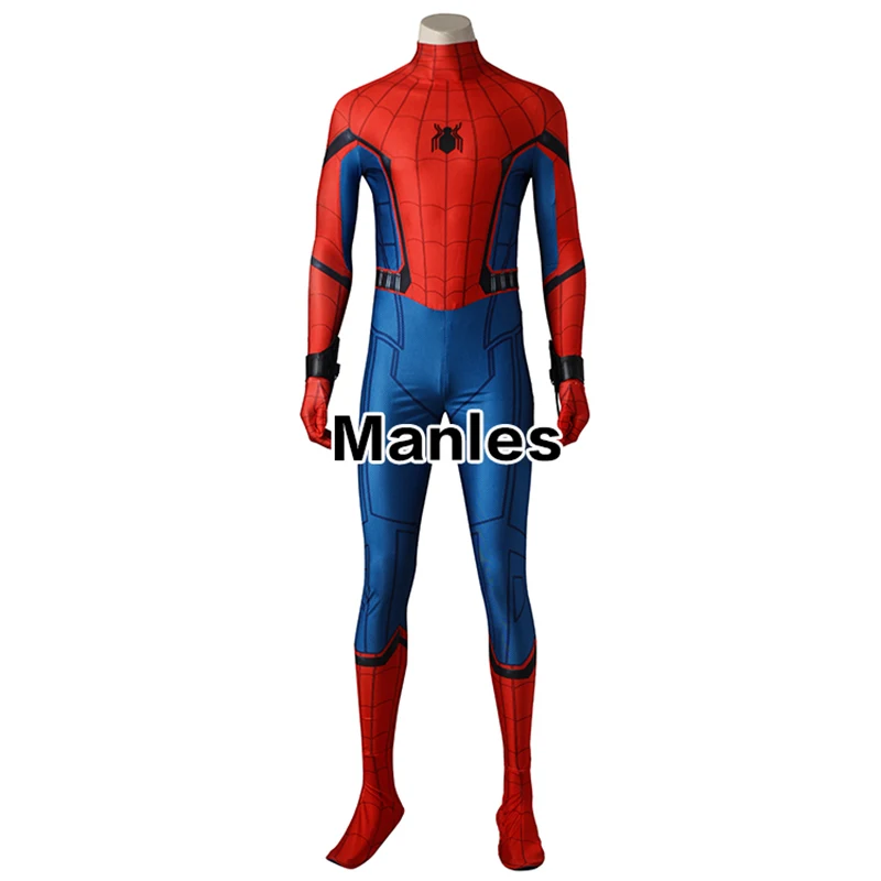 Костюм Человека-паука, домашний костюм, косплей, стих-паук, Мстители, Marvel, полный комплект, комбинезон с маской, для взрослых женщин, L