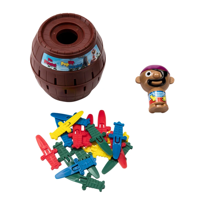  Tomy Pop up Pirate Fun Game on Table with Kid Lucky Stab Gadget Cube Pirate Toys Birthday Party Gam