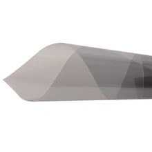 50cm x 300cm 2 capas anti-rayado auto-adhesivo 50% VLT teñido coche ventana sol película
