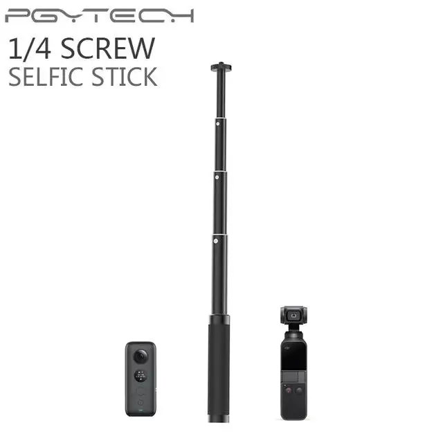 PGYTECH OSMO Pocket/Insta360 One X Extension Selfie Stick Pole Rod