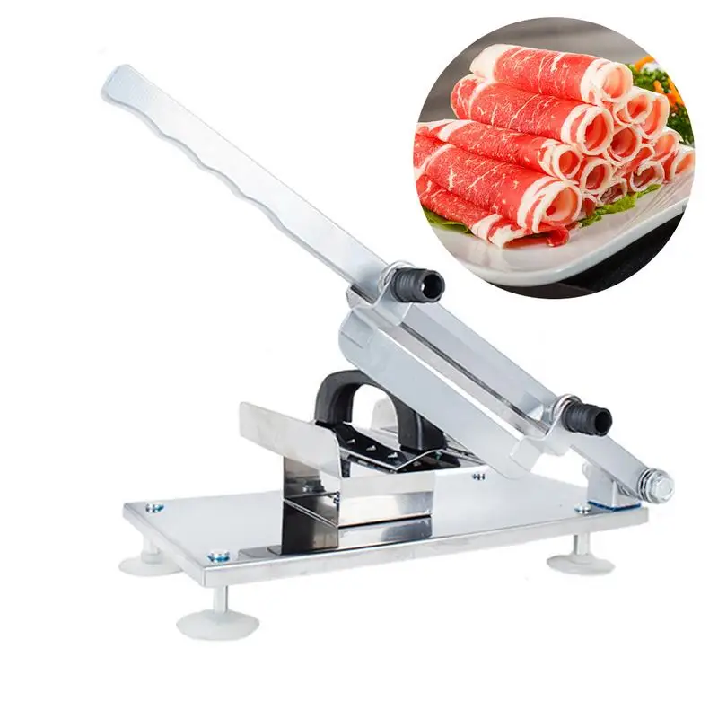 Frozen Beef Mutton Meat Slicer Food Cutting Tools Stainless Steel Home