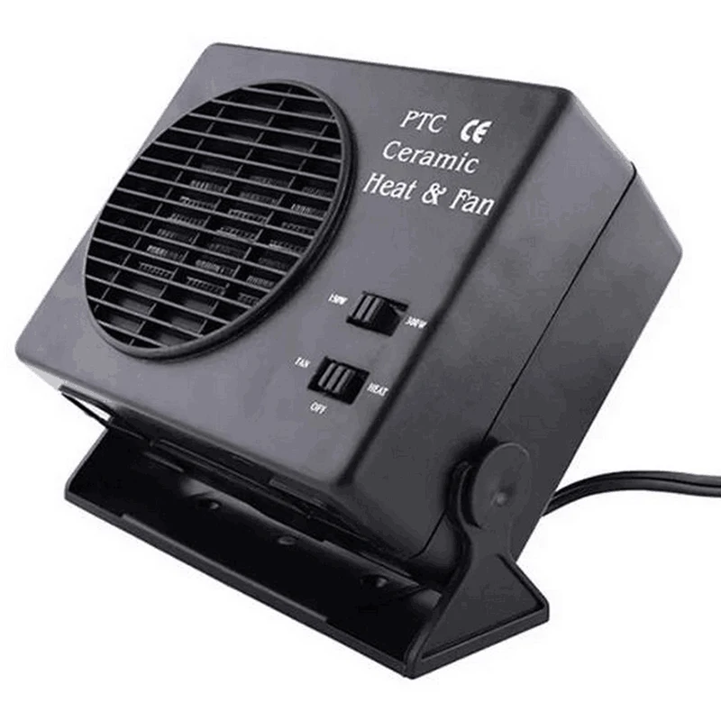 

Auto Car Truck Fan Heater Portable Window Defroster 12V 150W 300W Vehicle Cooling Cooler Heater Warmer Fan