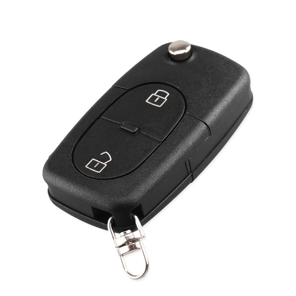 Корпус дистанционного складного ключа Dandkey Kay 2 кнопки + 1 3 для VW For Volkswagen Golf 4 5 6 Passat