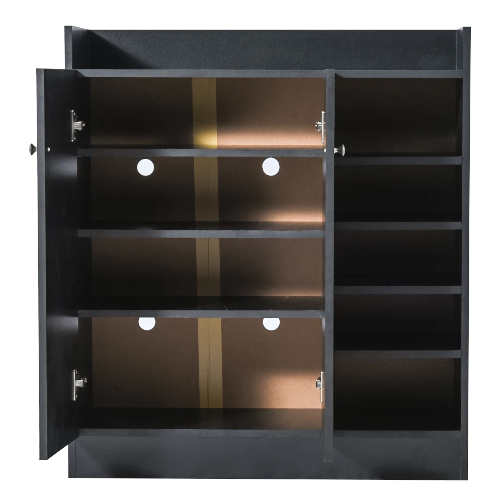 Home Furnitures Shoe Storage Cupboard Cabinet Rack Four Adjustable Shelves Convenience Shoes Storage Home Furnitures Shoe Storage Cupboard Cabinet Rack Four Adjustable Shelves Convenience Shoes Storage