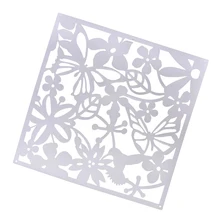 Упаковка из 4 пластиковых висячих экранов домашний разделитель комнаты стикер стены Искусство Декор Белый