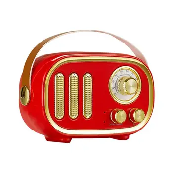 

Vintage Bluetooth Speaker Mini Portable Mobile Phone Subwoofer Player