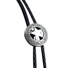 Новое поступление, модные галстуки высокого качества со звездами, мужская элегантная одежда, аксессуары для шеи, галстуки-Боло, Повседневная футболка, галстуки для шеи