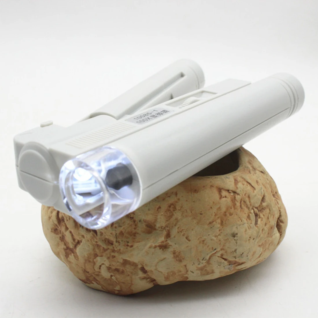 Pockets Jewelry Gem Microscope Magnifier Loupe with led light source