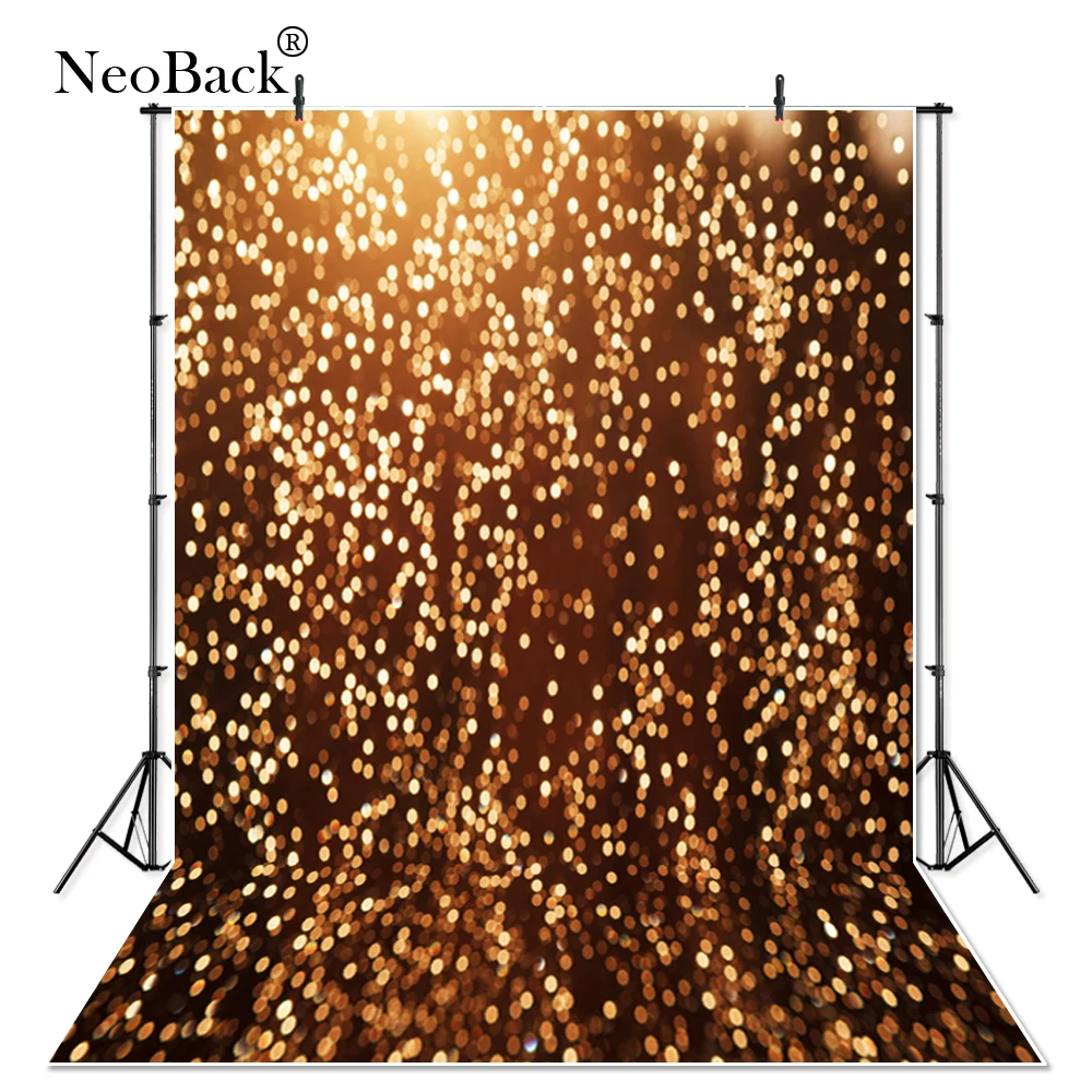 NeoBack Photographic background glitter photo gold backdrop Photocall