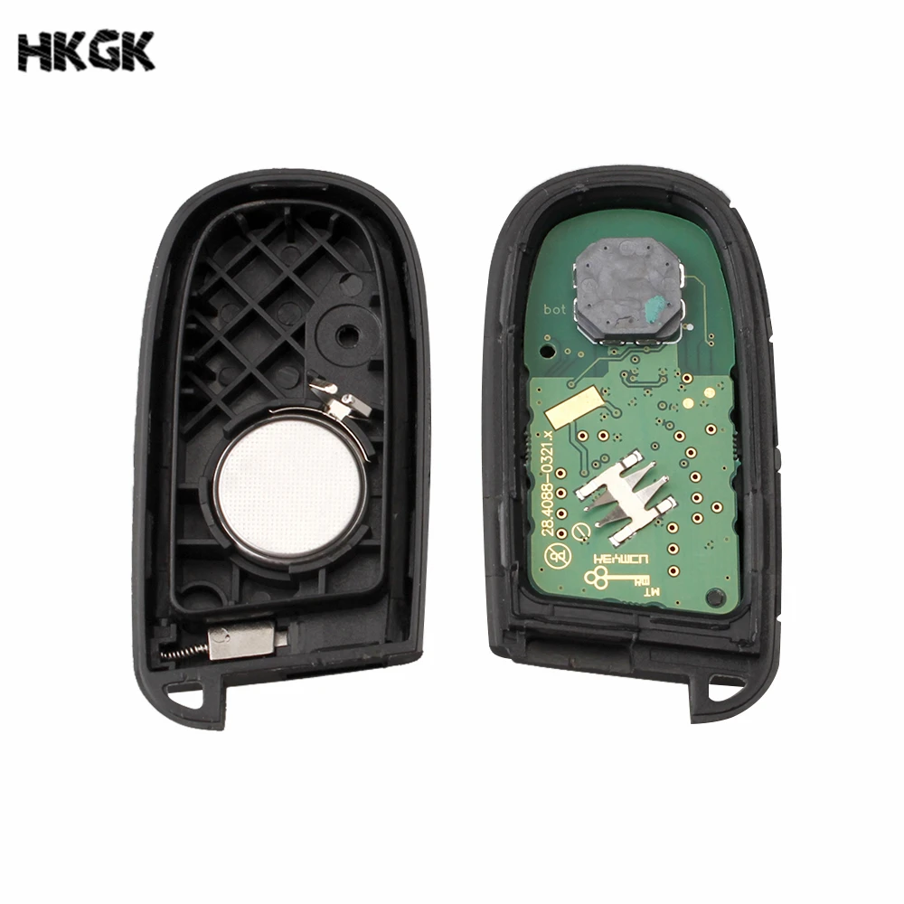 4 кнопки Smart Remote Key 433 МГц ID 46/PCF7953 чип для Chrysler Dodge Charger Journey Challenger Durango 300 клавиш|Ключ