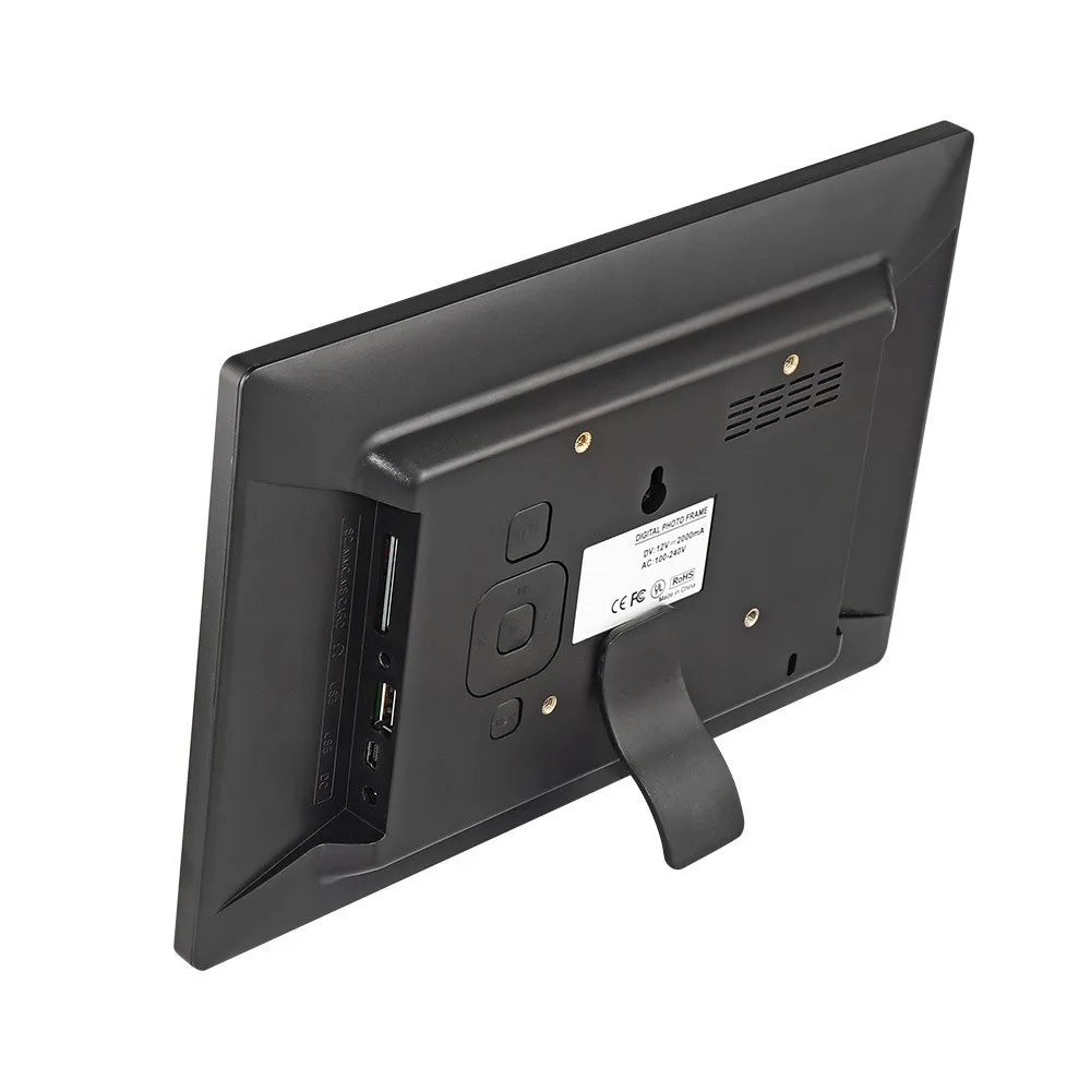 Продажа Новинка, 10 дюймов, Экран светодиодный Подсветка HD 1024*600 цифровая фоторамка электронный альбом для фотографий Музыка Фильмы Функция, хороший ...