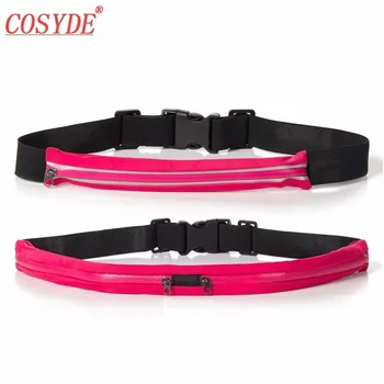 

Free Shipping Waterproof Adjustable Outdoor Running Bags Elastic Jogging Waist Bag Anti Theft Sports Fanny Pack Fitness Camping