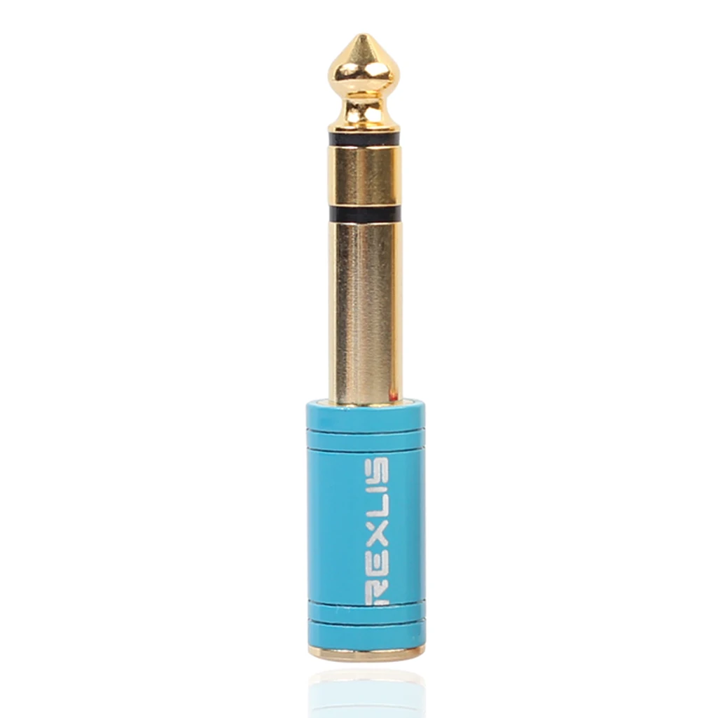 

REXLIS New 6.35 Revolution 3.5 Female Stereo Headphone Adapter