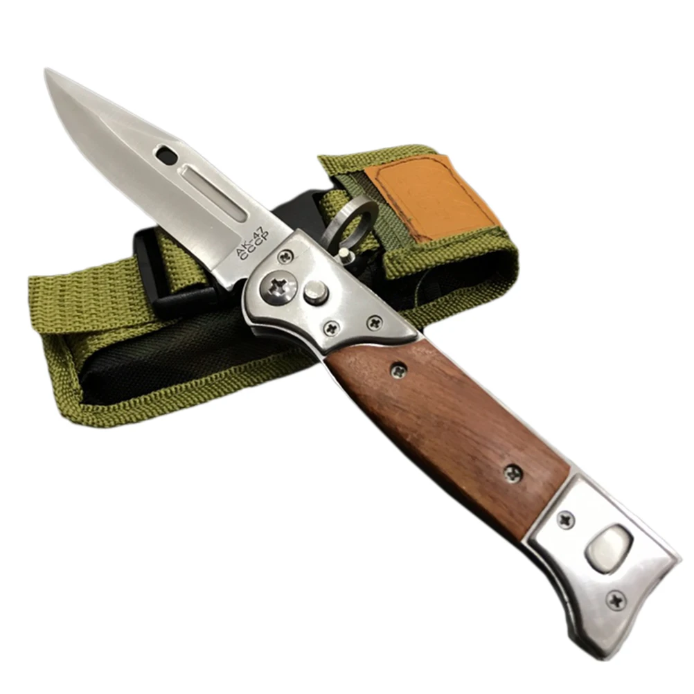 

Stainless Steel Foldable Paring Peeling Pocket Knife Mini Portable Folding Knife Fruit Cutter Camp Outdoor Survival Tool